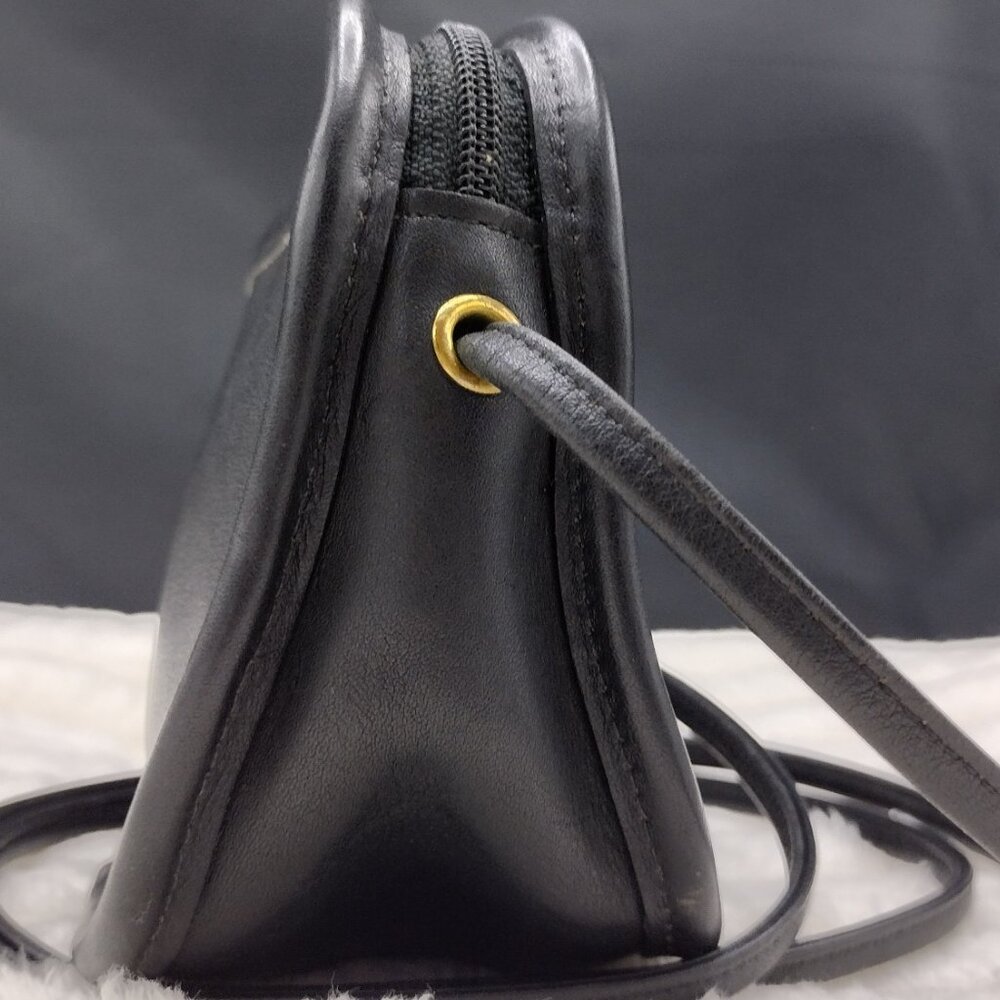 Vintage Coach Black Style 9935 Style /Hadley Zip Top zipper closure/Front PKT - Picture 13 of 16